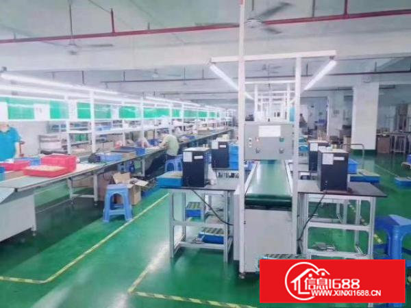 清溪三楼线材电子电池厂房出租800平水电齐精装办公室