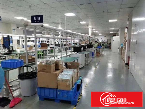 横塘标准厂房二楼950平可办环评可分租，交通方便