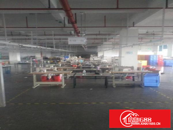 虎门镇南栅靠沿江高速靠长安1300平米整层厂房出租