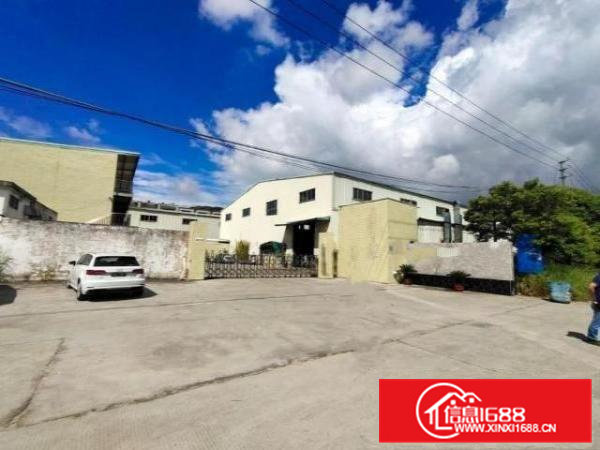 清溪高速出口附近原房东独院钢构厂房滴水10米4200平米招租