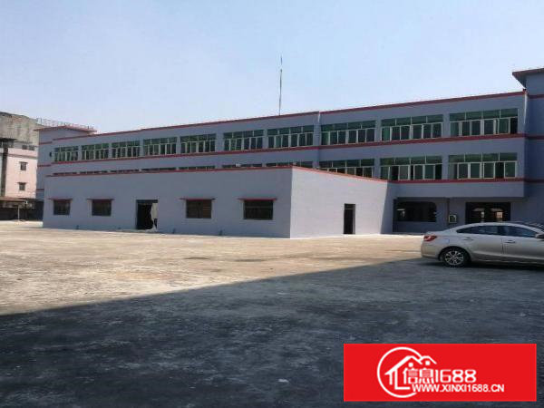 常平朗贝工业区独院厂房8500平米带装修，水电齐全，可办环评