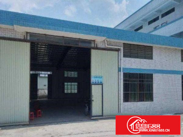 常平卢屋工业区3000平方米钢构厂房招租交通好