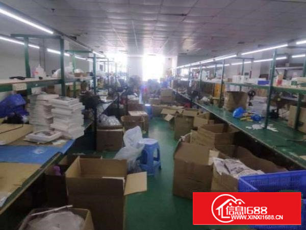 出租带货梯大王山沙井南环路边上精装修厂房300平