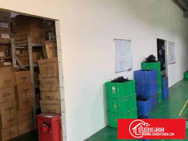 观澜福民楼上350平带办公室.现成行车.吊机口.仓库