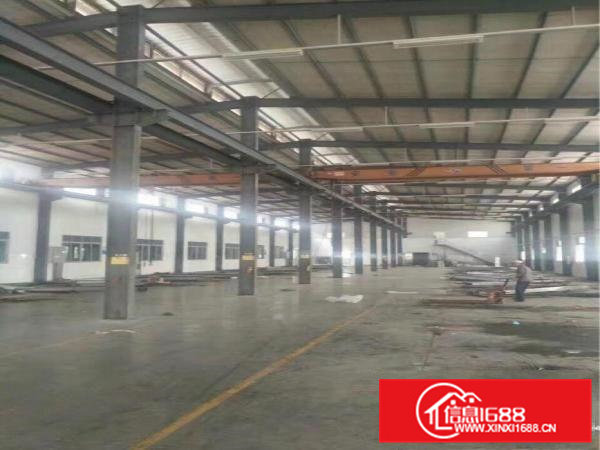 桥头镇中心分租一栋带行车厂房6000