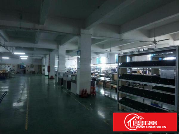 横岗228工业区单层2200平米厂房带有办公区域整层出租