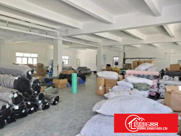 新桥107国道边一楼800平厂房出租全新地坪漆