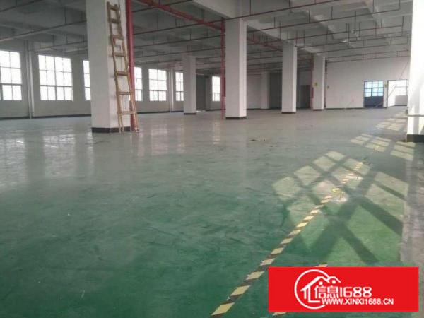 出租龙岗区坪地楼上1260平精装厂房