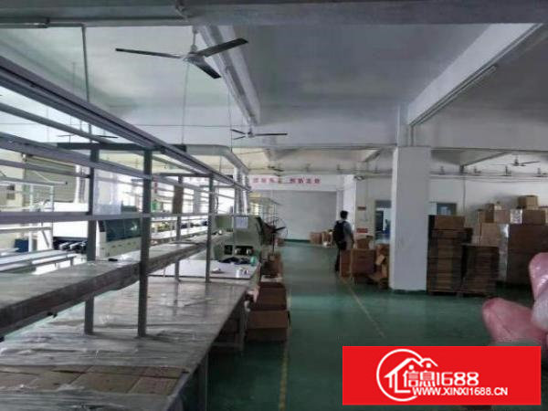 坪山碧岭楼上600平厂房出租精，装修水电齐全