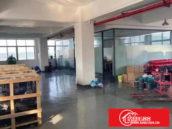 虎门北栅碧桂园附近楼上430平精装修厂房