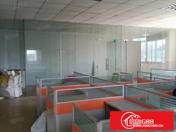 环观南路轻轨边楼上650平米现成办公室装修入驻即可使用