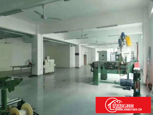 福永楼上九成新精装修厂房1100平无转让费房东直接招商