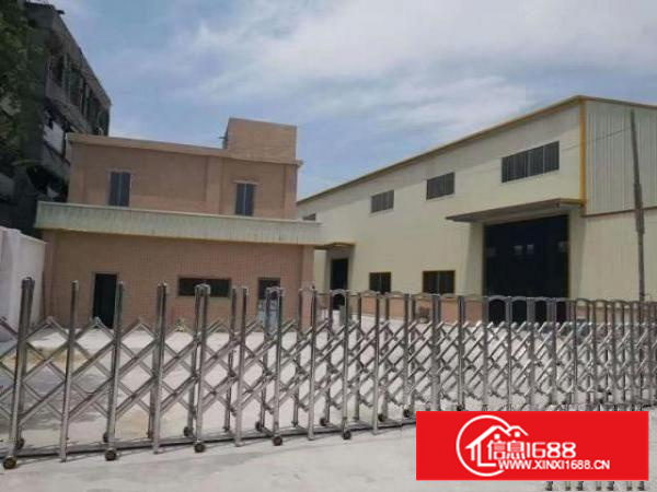 万江单一层独院2700平米厂房出租现水电、消防等设施齐全，