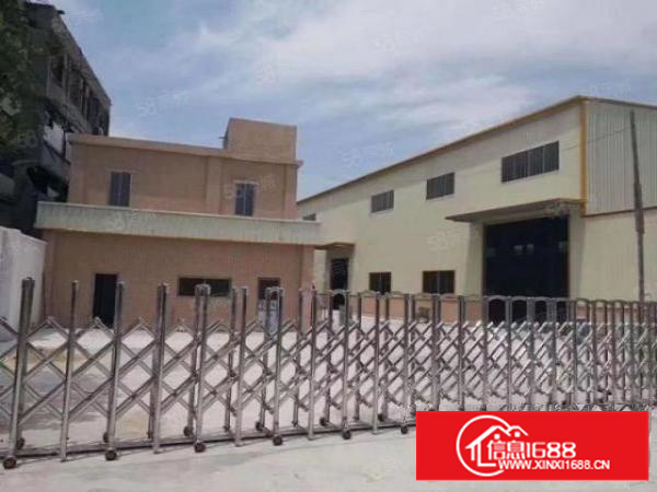 茶山南社独门独院单一层厂房出租，厂房1700宿舍300。