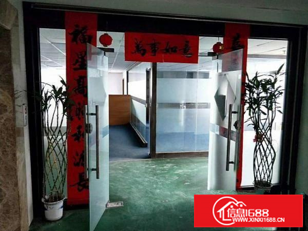 长安新安大桥新出三楼1200平办公室精装修厂房出租