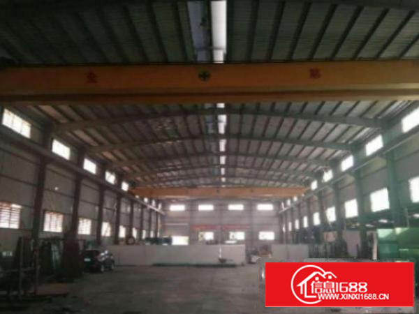 万江厂房面积1624平方;带行车2部厂房出租