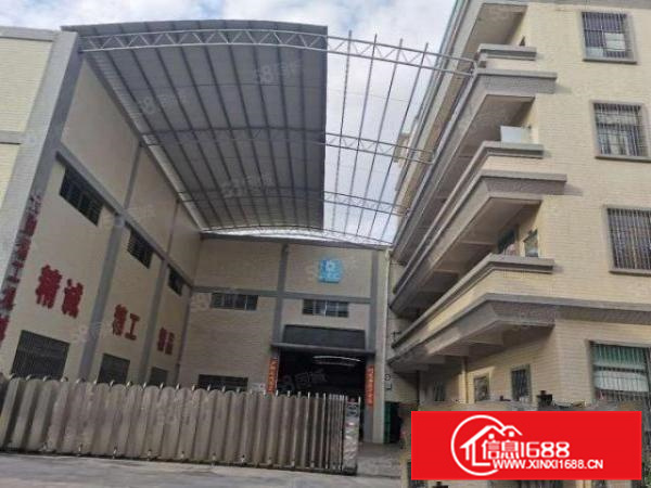 狮山小塘独院4000方，带吊机！形象好独门独院！可分租