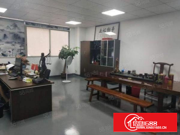 西乡鹤洲九围830平厂房租出办公