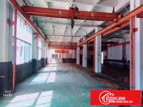 （免公摊）清溪镇新出原房东一楼850平现成行车厂房出租