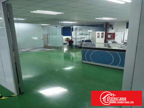 龙岗南联地铁口边新出680平带装修厂房