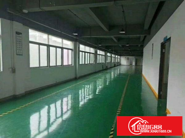 黄江新市原房东，一楼厂房100平出租，全新地坪漆