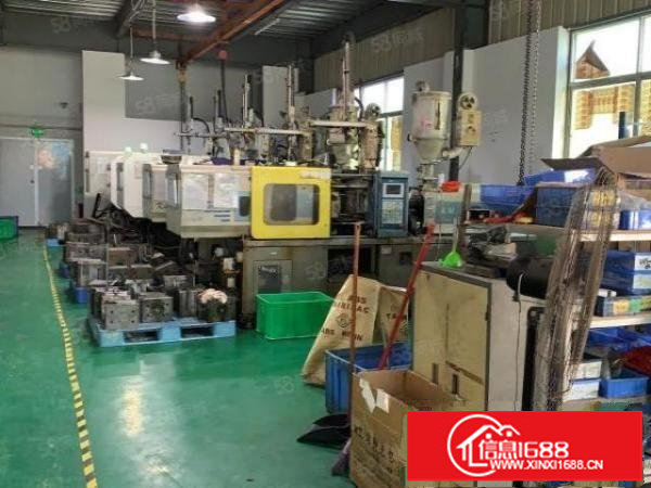 观澜福民楼上350平带办公室.现成行车.吊机口.仓库