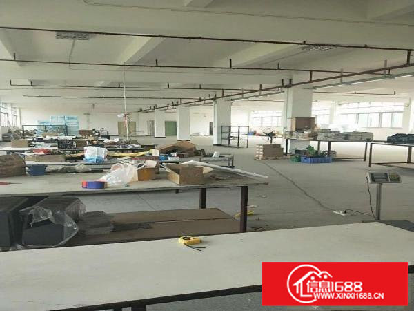 横沥镇石涌蚬金工业区整层带装修厂房1400平招租