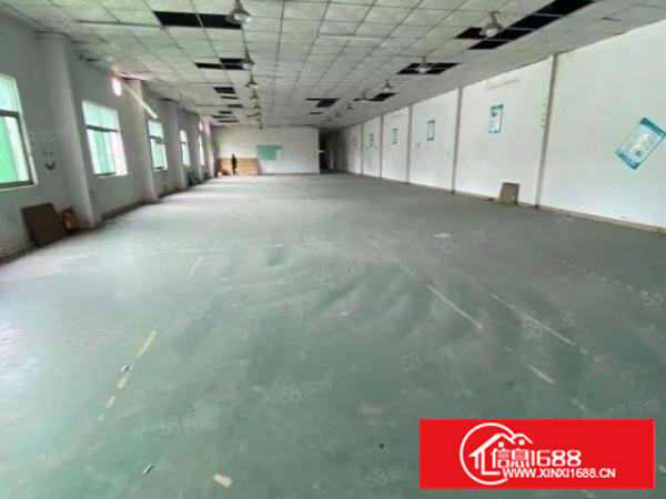 塘厦田心标准厂房2楼650平租15000！现成装修