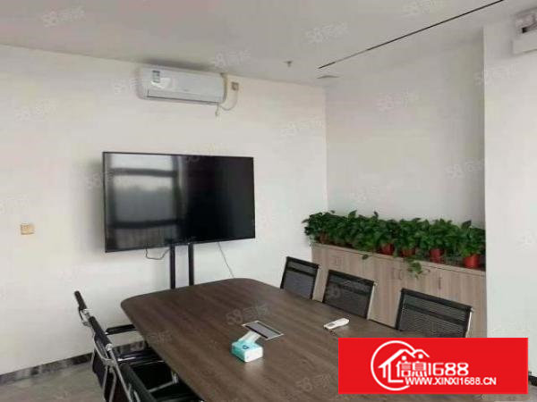 塘厦中心区全新带精装修写字楼大小130平方分租，商业圈中心