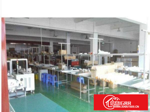 平湖华南城精装修二楼正规厂房700平方空地大采光好