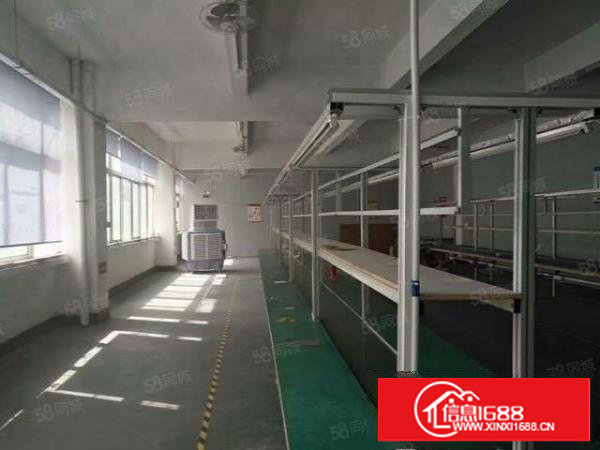 塘厦诸佛岭出租楼上厂房900平，办公精装修现成主线空地大电足