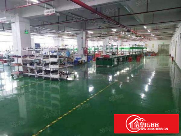 寮步镇岭厦工业园厂房出租2楼1000平有蒸汽带装修入驻可生产