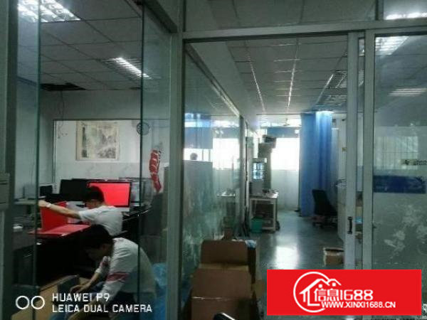 坪山龙湖工业区新出二楼精装修厂房1355平招租（可分租）
