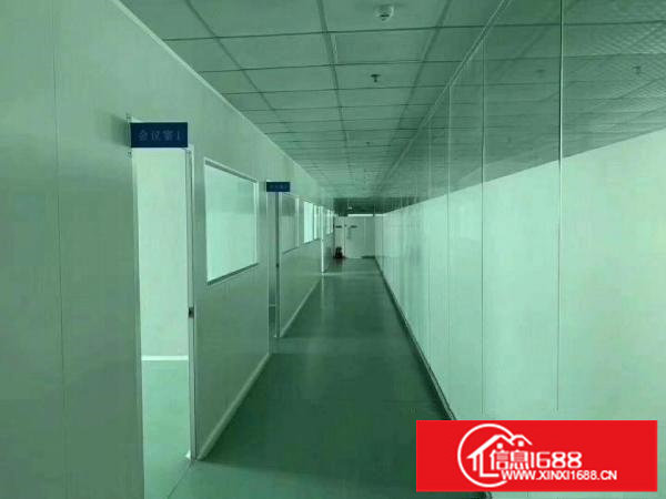 横岗六约地铁原房东楼上2250平带装修无尘车间厂房出租