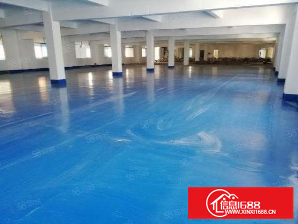 西乡，钟屋独栋，全新地坪漆350平起，厂房仓库出租，带吊机口