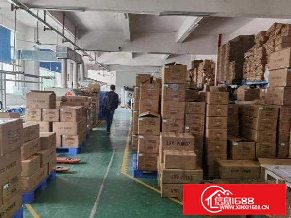 长安厦边楼上精装720平厂房空地大好招工