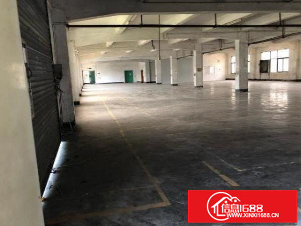 松岗工业村独栋厂房二楼三楼签5年