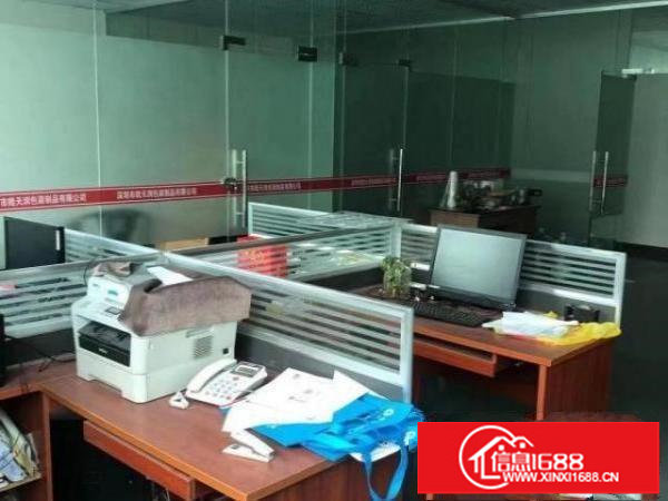 龙岗嶂背新出精装修厂房1000平报价20元可办环评可分租