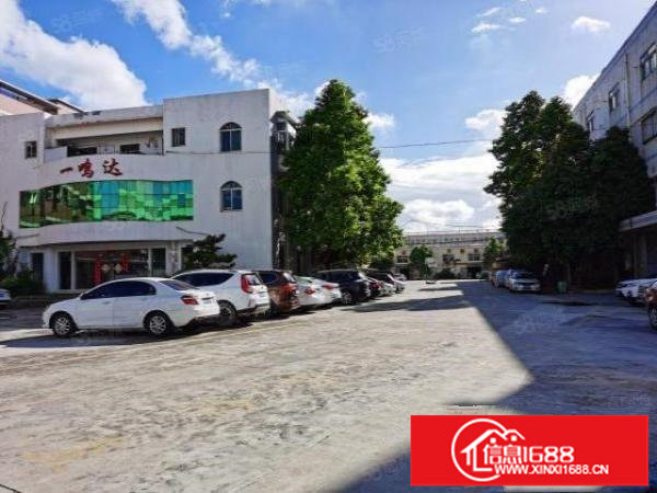 松岗塘下涌松福大道独院钢构滴水十米厂房3400平带独立办公楼