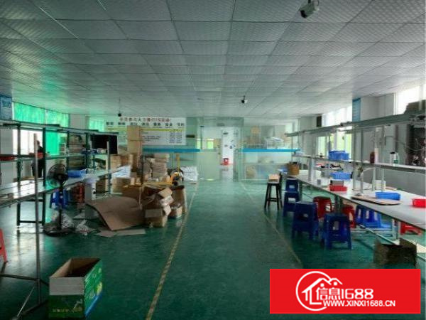 安良安兴路附近900平方电子厂出租，现成装修