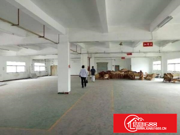 长安镇乌沙工业园出租楼上1100平厂房带现成办公室可分租