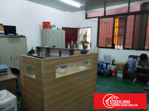 ~带装修办公室，蛟乙塘850平方6.5米一楼厂房，好进机器~