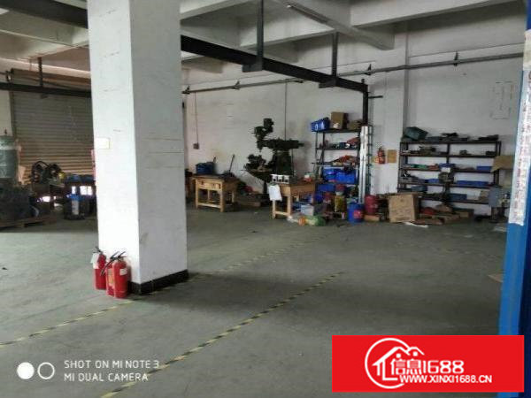 松岗洋涌工业区250平厂房出租，公摊小，有水有电