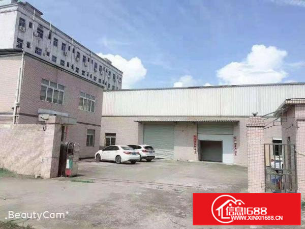 黄江高速出口现成天然气独院钢构2680平方厂房出租，可分租