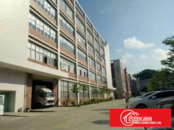 原房东直租5层12500平漂亮独院厂房有房产证有消防喷淋