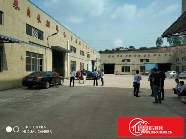 惠阳秋长独院厂房6500平方出租，钢构厂房滴水7米