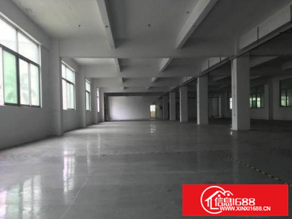 同乐3楼整层1450平标准厂房租14元