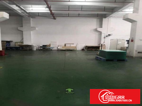 坪地正德科技园新空出标准厂房一楼高5.5米，1500平方出租