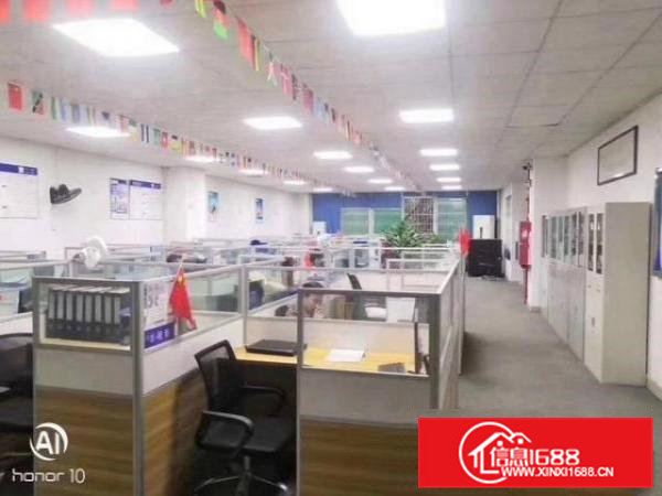 虎门博涌社区新出整层2500平方带装修厂房出租，超高使用率