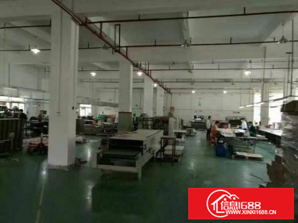 凤岗天堂围楼上刷地板漆厂房出租1500平电子硅胶电商